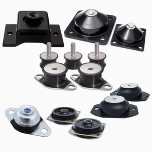 Factory M6 M8 M10 M12 M20 Rubber Vibration Isolator Rubber Anti Vibration Shock Mounts thumbnail-1