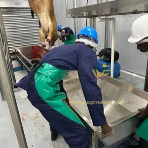 Stainless Steel 304 Cattle Slaughter Equipment Hydraulic Cow Dehiding Machine Bovine Slaughter Processing Equipment thumbnail-4