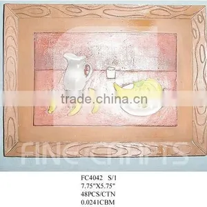 Polyresin Fruit Wall Decoration Plaque thumbnail-1