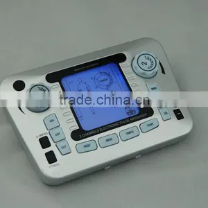 2 Channels Electronic Pulse Massager With 4 Electrodes and Slipper EA-C18 thumbnail-1