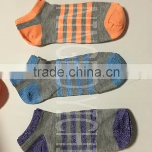 Orange & Blue Lines Women Socks thumbnail-1