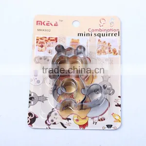 YangJiang Factory Manufature Best Selling FDA Standard Stainless Steel Kangaroo Shaped Cookie Mould thumbnail-1