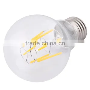 Hot 4w 6w 8w Dimmable Led Bulb Lights 2700k 4000k A60 8W E27 LED Filament Bulb thumbnail-3