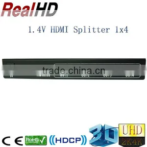 1x4 Hdmi Splitter 1080p With RS232 & IR thumbnail-1