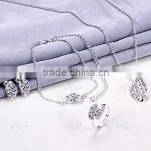 Handmade Modern Pearl Necklace Wedding Necklace Designs Silver Plated Pearl Necklace thumbnail-4