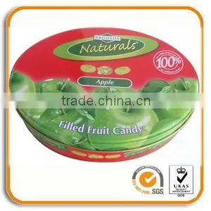 Oval Fruit Candy Tin Box thumbnail-1