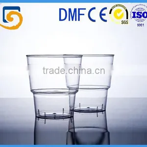 Disposable PS Plastic Cups & Saucers Drinkware Type Plalstic Communion Cups Clear Cup thumbnail-3