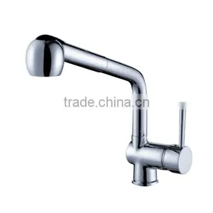 Guangdong Heshan City Hot Cold Lever Flexible Kitchen Faucet thumbnail-6