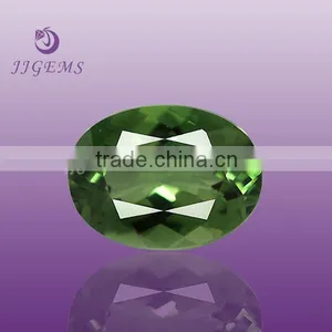 2014 High Quality 149# Oval Shape Green Corundum Price thumbnail-1