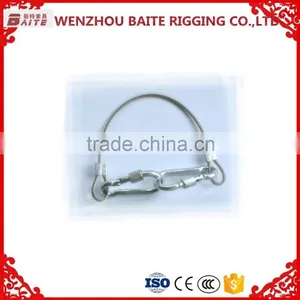 2mm Stainless Steel Wire Rope With Snap Hook , Stainless Steel Wire Rope With Quick Link in Rigging Hardware Manufacturer thumbnail-4