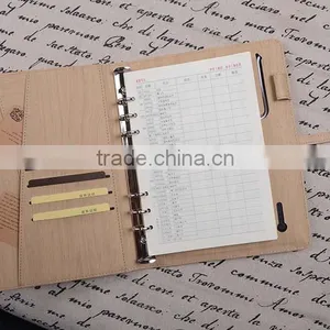 Multi-color Leather Diary With Usb Stick,ring Binder Notebook Power Bank Quality Choice thumbnail-5