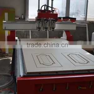 KC1325A-3S Woodworking Machinery With 3 Spindles Alphcam Software CNC Wood Router for Cabinet thumbnail-4