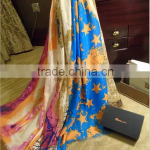 China Factory Original Design Cheap Winter Printed Scarf thumbnail-1