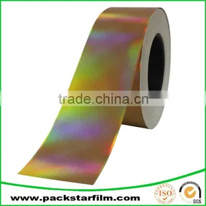 Manufacture Wrapping Laser Metallized Holographic Paper thumbnail-5
