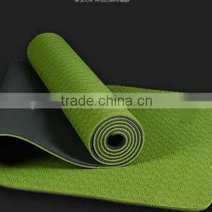Foam Nonslip Exercise Fitness TPE Lose Weight Yoga Mat Custom Printed thumbnail-1
