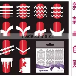 New Arrival Nail Art Sticker French Manicure Tips Guide 3D Nail Decoraions thumbnail-1