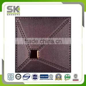 Leather Sofa Pattern Embossed 3D Wall Decorative Panel For Inner Decor thumbnail-5