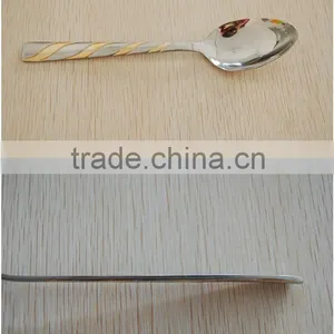 Supreme Quality Stainless Steel Flatware Set Dinner Spoon thumbnail-1