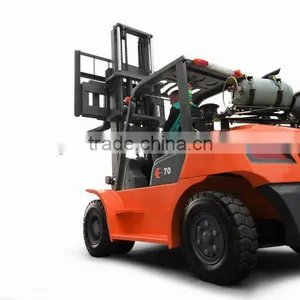China Supplier 7ton LP Gas Engine Forklift Trucks for Sale thumbnail-1