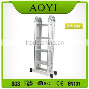 Good Quality Lightweight and Strong Folding Foldable Extendable Ladder Multi Purpose Ladder thumbnail-1