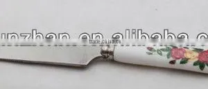 Attractive Stainless Steel Flatware Spoon of Ceramic Handle thumbnail-5