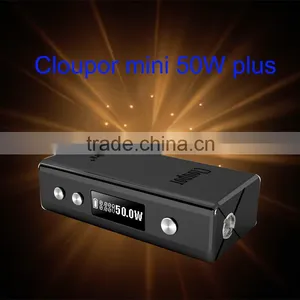 Wholesale Best Price Cloupor Mini Plus TC Box Mod 18650 Battery vv vw 50w Cloupor Mini Plus thumbnail-6