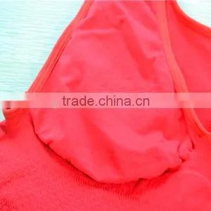 Women Seamless Camisole Sports Crop Tops Ladies Underwear thumbnail-4