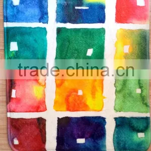 50*70cm Printed Bath Floormats With Anti-slip Backing Memory Foam Bathmat thumbnail-1