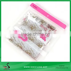 Sinicline PE Colorful Bag With Zip Lock for Underwear thumbnail-1