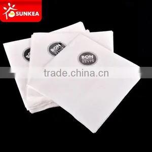 1 Ply White Beverage Paper Napkin thumbnail-3