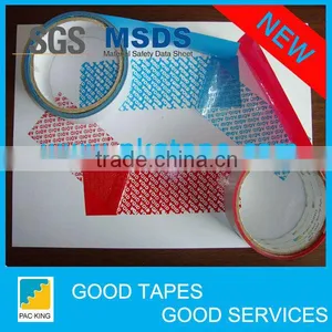 New Product!! Good Quality Evident Void Security Tape for Warning thumbnail-1