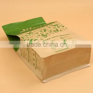 Re-sealable Craft Paper With Side Gusset Red Dates Plastic Bag thumbnail-4