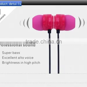 Top Quality 3.5mm Stereo In-ear Design Colorful Patent SR6 Retractable Earphone Earbuds for MP3 Android Samsung HTC LG IOS thumbnail-3