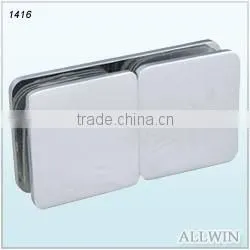 Good Electroplated Solid Brass 180 Degree Beveled Glass Clamp thumbnail-4