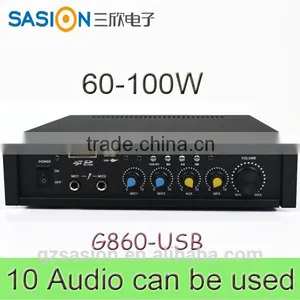 SASION pa Amplifie AV 100W Bluetooth Amplifier Guitar Amplifier Tube Guitar Amplifier thumbnail-1
