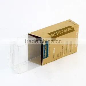 Fashionable Transparent Plastic Box for Earphone Packaging thumbnail-6