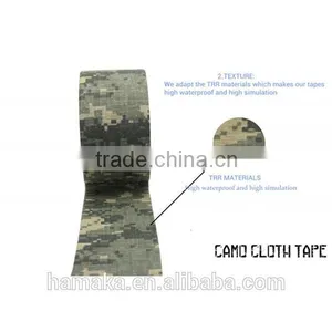 Camo Form Camouflage Gun Gear Self Cling Stretch Wrap 50mm*10mts :Germany Spot thumbnail-3