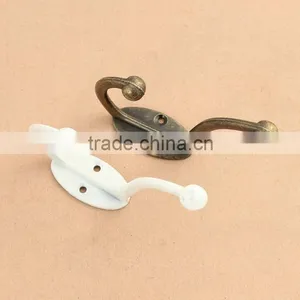 Archaize Hook, Zinc Alloy Coat Hook, Double Hook Furniture Classical Hook thumbnail-1
