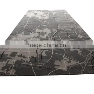 100acrylic/100wool Hand Tufted Carpet For Any Size Living Room RugYB-A039 thumbnail-1