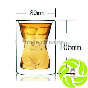 Super Chinese Wholesale Glass Teacup Couple Use Sex Tea Cup Borosilicate Glass Ware Environmental Protection Glass Teaset thumbnail-1