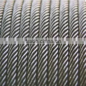 304 7*7/6*19/7*19 Stianless Steel Cable/ Steel Wire Rope thumbnail-1