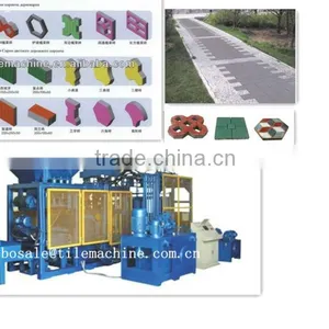 KB-125E/800 Concrete Blocks Making Machine for Sale in China thumbnail-1