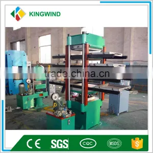 CE Certification Rubber Tile Vulcanizing Press , Rubber Plate Vulcanizer ,rubber Curing Press Floor Tile Making Machine thumbnail-2