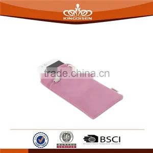 Lovely Pink Cotton Phone Cases Bags thumbnail-5