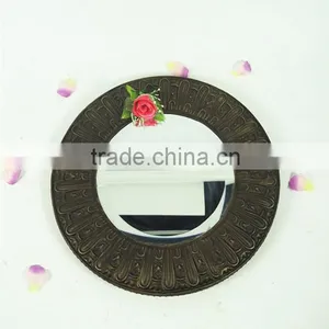 Round Antique Decorative Classic Mirror thumbnail-1
