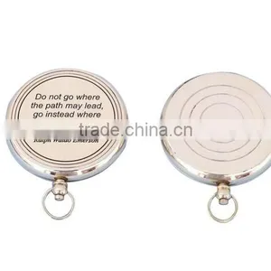 Brass Nautical Solid Compass - Brass Pendant Compass 13402 thumbnail-2