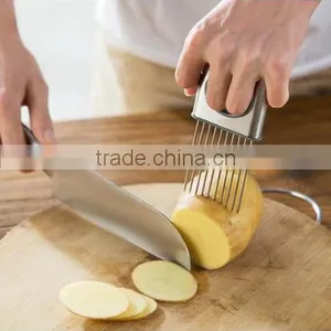 Premium Stainless Steel Heavy Duty Vegetable Tomato Potato Cutter Slicer thumbnail-3