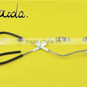 10.5" Hot Sell Bouda BBQ Food Tong With Scissors Handle BD-K9019 thumbnail-2