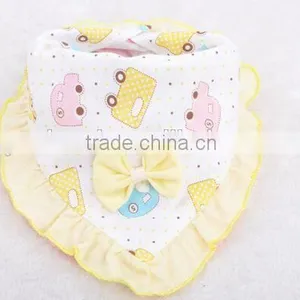Cotton Triangle Baby Bibs Wholesale thumbnail-1