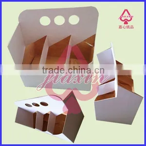 Vintage Red Wine Sample 6 Bottle Display Cardboard Carrier thumbnail-1